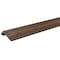 Aura Aura 1 in. H X 3 in. W X 24 in. L Prefinished Walnut Polystyrene Floor Transition, PK4 DST-004-WN01 - alternate 1